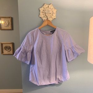 Lavender J.Crew top